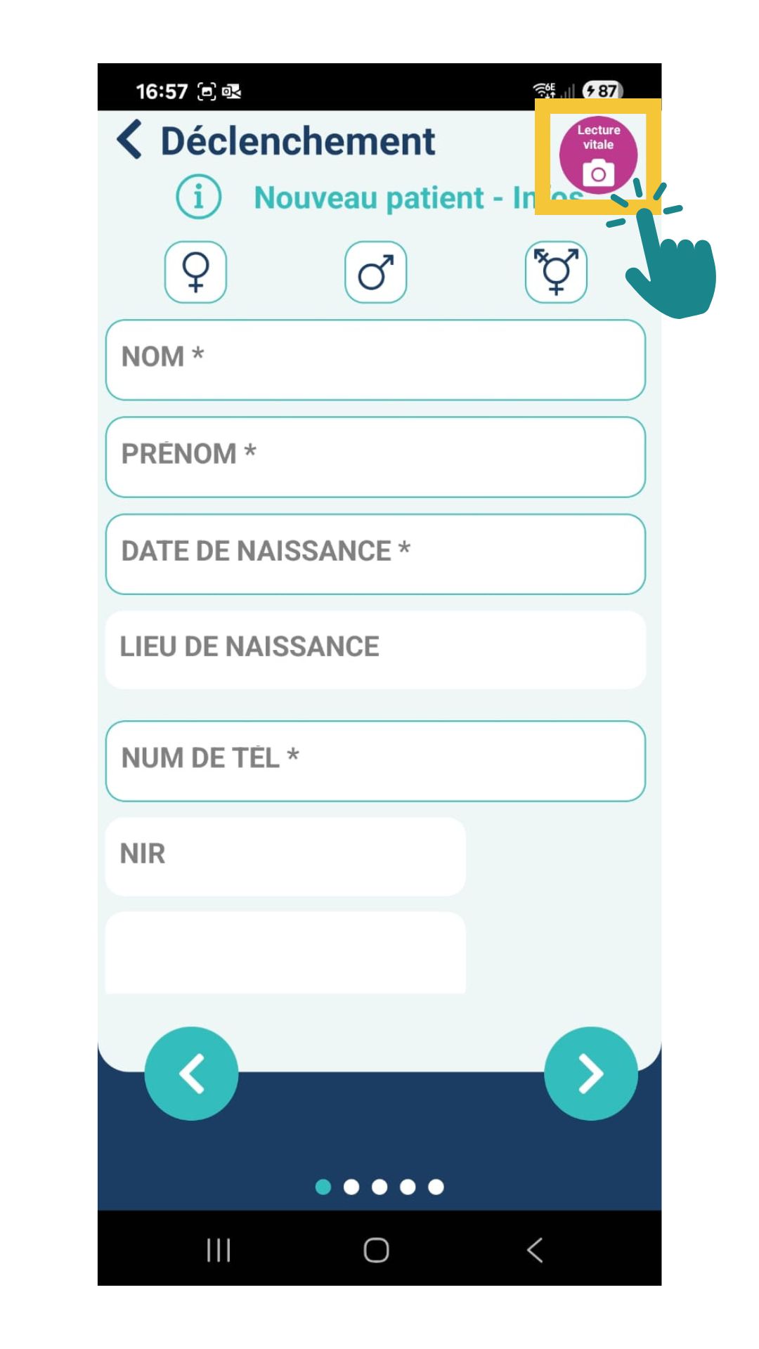 Black White Modern Animated Subscribe End Frame Mobile Video Screen du tutoriel de déclenchement par carte vitale via Entr'Actes